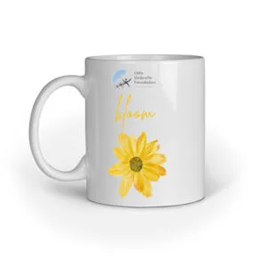 Bloom Little Umbrella Coffee Mug (Black/White)