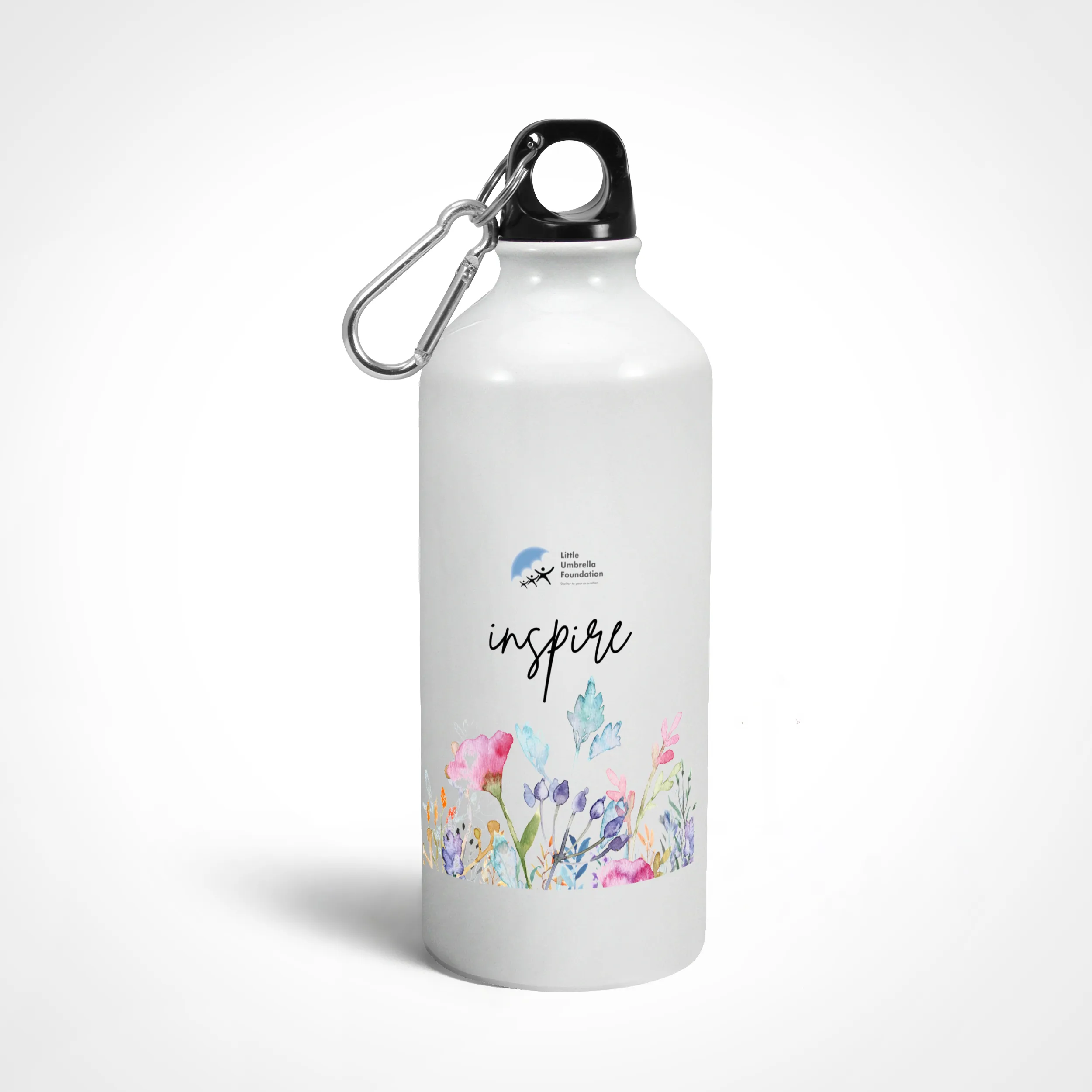 Inspire Sipper bottle : White : 600ml/750ml - Image 2