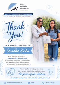 thanking the nutritionist on workshop
